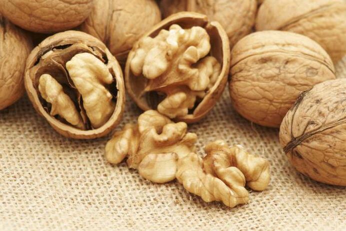 walnuts to get rid of papillomas