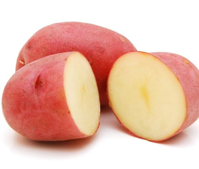 Red potatoes are a folk remedy for papilloma on the labia